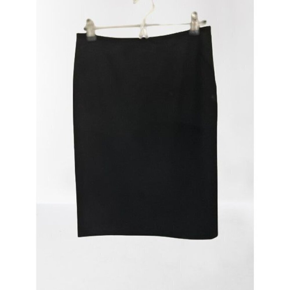 GIORGIO ARMANI Black Pencil Skirt Lined Size Med